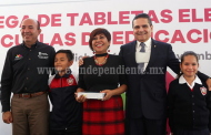 Avanza Michoacán en digitalización de la educación: Silvano Aureoles