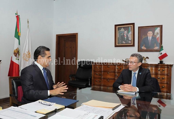 Continúa Gobernador trabajo coordinado con UNODC por la seguridad en Michoacán