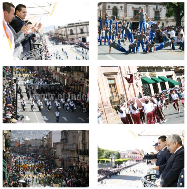 Disfutan miles la fiesta deportiva por el 108 aniversario de la Revolución Mexicana