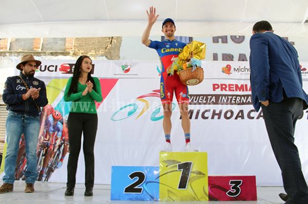 Román Villalobos, de Canel’s, domina Vuelta Internacional Ciclista Michoacán 2018