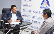 Arturo Hernández atendió a ciudadanía en casa enlace en Zacapu