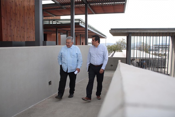 Supervisión de salas de oralidad en construcción en Zamora