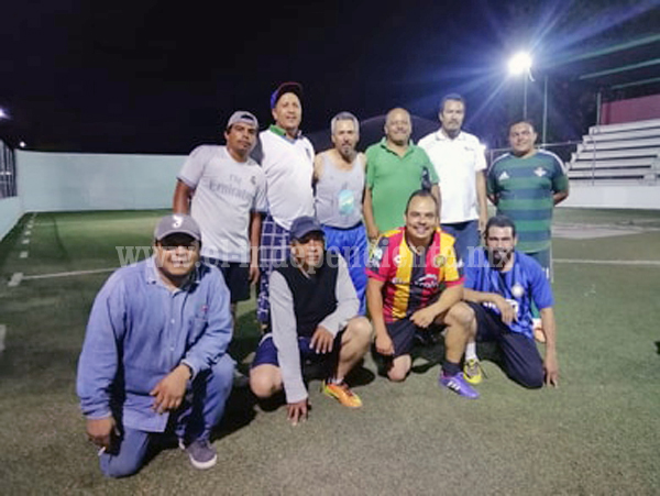 Obras públicas afila sus armas para el torneo  de futbol entre trabajadores del Ayuntamiento