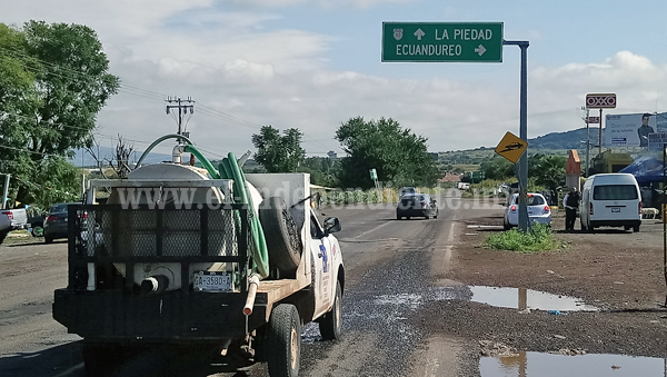 Etiquetan 72 mdp para mantenimiento de algunos tramos de la carretera Zamora-Ecuandureo