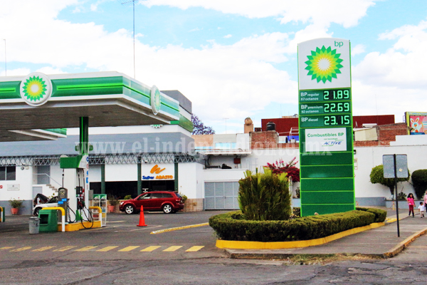 Zamora con la Gasolina más cara de todo México