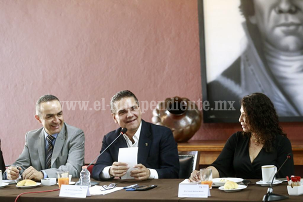 Acuerdan Gobernador y partidos políticos ruta de colaboración y respeto a favor de Michoacán