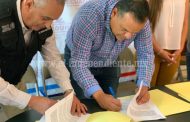 Alcalde de Ecuandureo firmó convenio con Instituto Nacional de Suelo Sustentable