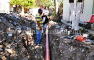 Resuelven en Tangancícuaro problemática de drenaje en Calle Pino Suárez