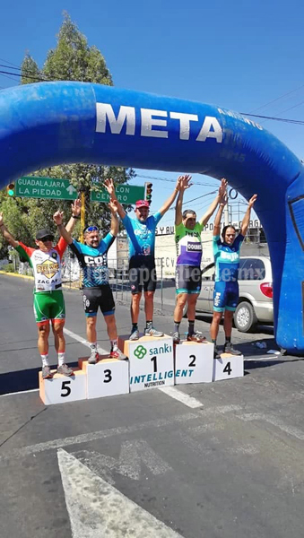 Orlando Garibay es campeón de la vuelta ciclista en honor a Pedro “La Nariz” Garibay