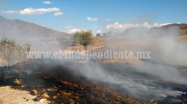 Uso de fuego en tierras agrícolas principal problema de incendios forestales