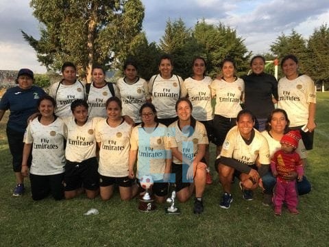 Zamora femenil Sub campeonas de la Copa Telmex
