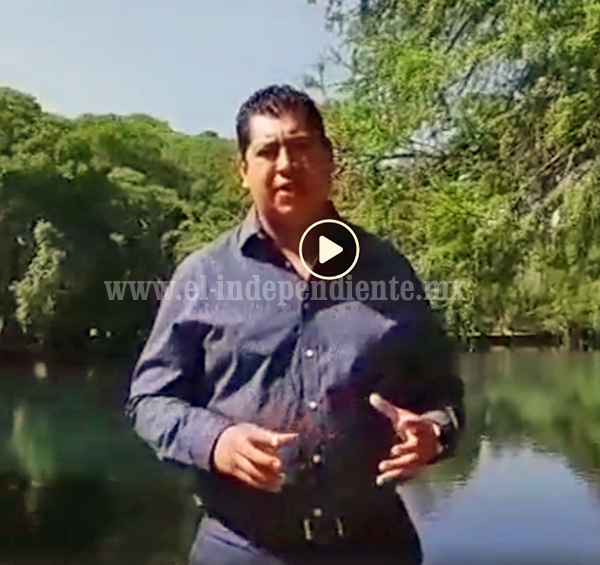 Alcalde de Tangancícuaro presenta soluciones concretas para el problema de drenaje en Camécuaro