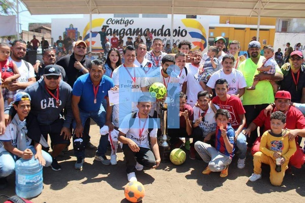 Belén, Tanga y La Bodega, son los campeones del Torneo de Liga en Tangamandapio
