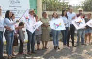 Ángel Macías realizó arranque de obra del colector sanitario en comunidad Las Tinajas en Ixtlán