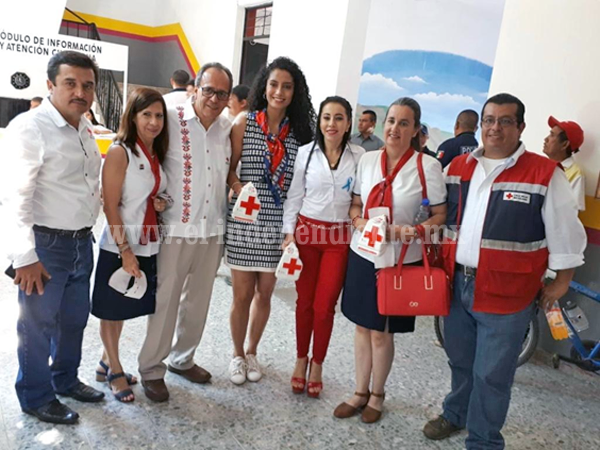 Michoacanos, unidos en la colecta 2019 de la Cruz Roja