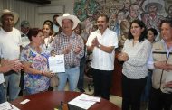 Ángel Macías, alcalde de Ixtlán, se reunió con representante del gobierno federal