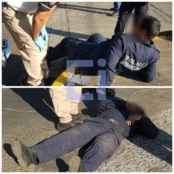 Dos policías heridos al ser atropellados en Zamora