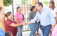 Ángel Macías realizó gira de trabajo por las comunidades El Rincón del Mezquite y Colongo en Ixtlán