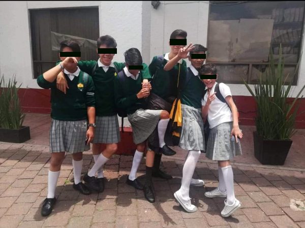 Sociedad zamorana no está preparada para que niños varones vayan con falda a escuela