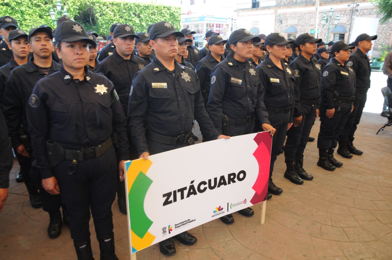Zitácuaro, primer municipio de la región en cumplir estándares internacionales de seguridad