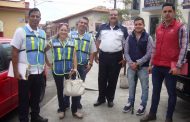Funcionarios municipales y de Secretaría de Salud Michoacán supervisan vialidad en zona centro