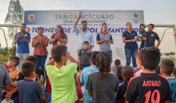 Clausura exitosa del Torneo Intercolegial Infantil Tangancícuaro 2019