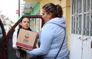 Entrega DIF Jacona despensas a familias vulnerables