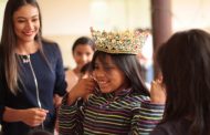 Reina de Jacona regaló sonrisas a niñas de casa hogar