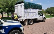 Motopatrullero evita robo de camioneta y mercancía en Zamora