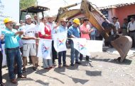 En Ixtlán inician labores de rehabilitación de calles “la Coyota” y “la Olmeca” de la comunidad de La Estanzuela