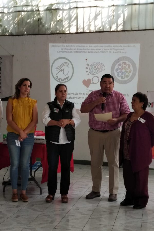PRI Zamora facilitó impartición de curso “Empoderamiento de la Mujer”