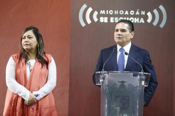 Cuenta Michoacán, por primera vez, con estructura institucional a favor de las mujeres: Gobernador