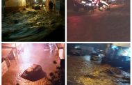 Los Reyes bajo el agua, decenas de autos dañados y múltiples inundaciones