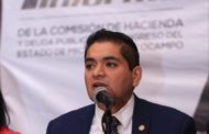 Preside Arturo Hernández informe de la Comisión de Hacienda y Deuda Pública