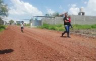Concluyó obra de rehabilitación de caminos saca-cosechas en la comunidad La Estancia de Amezcua