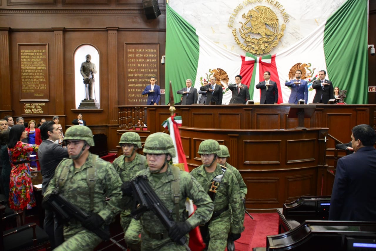Triplica Michoacán su estado de fuerza