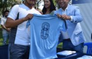 Abanderan selección municipal de futbol Tangancícuaro rumbo a la Copa Telmex 2019 Michoacán