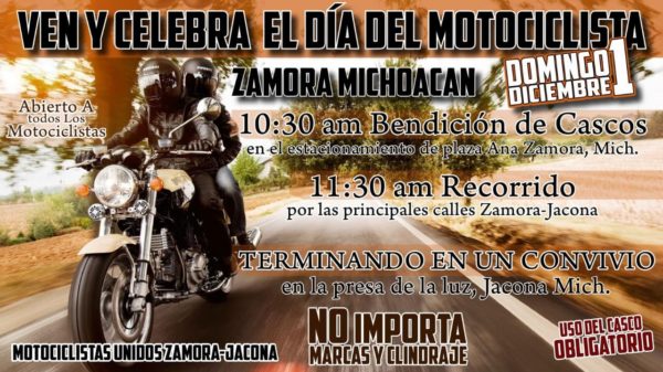 Celebrarán en Zamora el Día Internacional del Motociclista