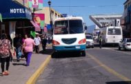 Concluyen plan para ordenar paradas de microbuses en zona centro