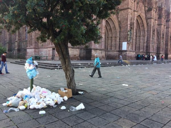 En Zamora no habrá recolección de basura el 12 de diciembre