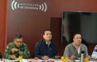 Coordinan Michoacán y Federación acciones en seguridad
