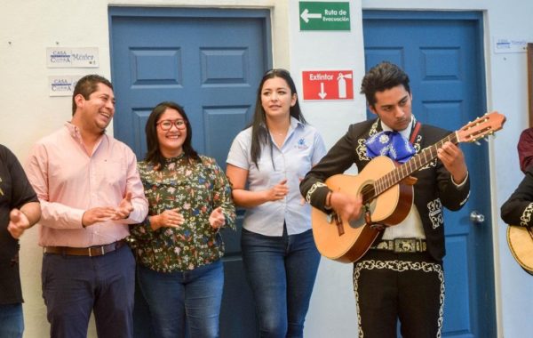 Casa de la Cultura en Tangancícuaro celebró su segundo aniversario con visitas escolares
