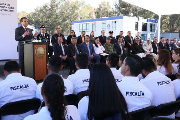 Van Gobierno de Michoacán y FGE por fortalecimiento institucional contra la impunidad