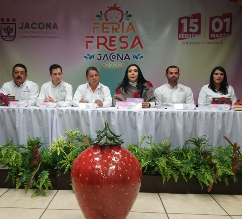 Todo listo, el 15 de febrero iniciará la Feria de la Fresa en Jacona