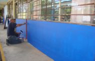 Trabajos de mantenimiento y pintura en COBAEM-Jacona