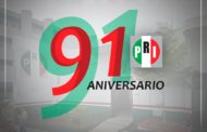 PRI celebra 91 años de fundación