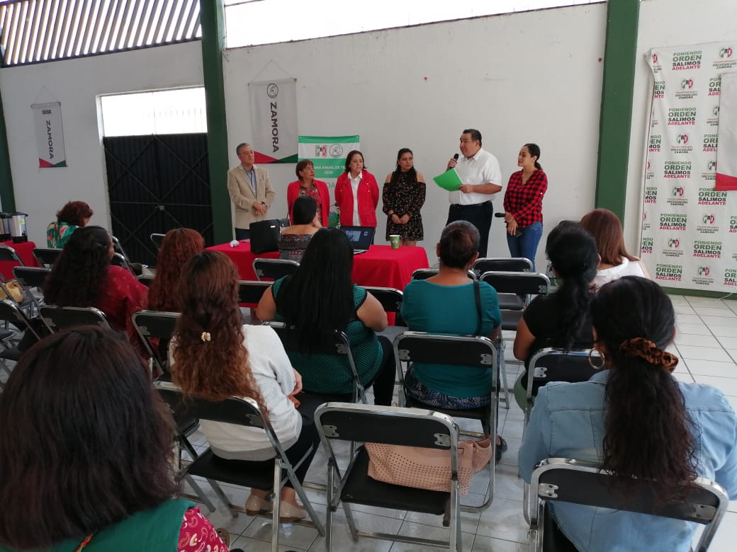 PRI Zamora realizó capacitación en empoderamiento y liderazgo político para mujeres