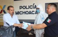 Ángel Macías realizó entrega de insumos médicos en Ixtlán
