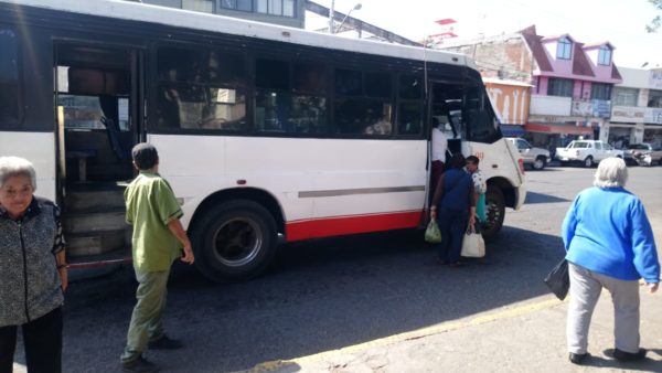 A la baja operaciones del transporte público en Zamora-Jacona