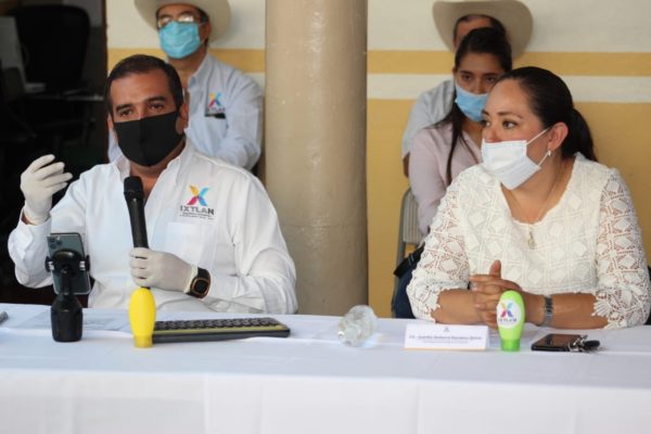 Implementan nuevas medidas preventivas contra COVID-19 en Ixtlán